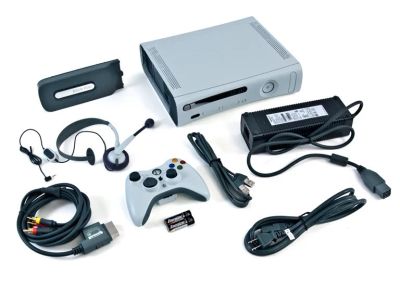 Лот: 4755855. Фото: 1. XBOX 360 Pro + 5 лицензионных... Игровые приставки, консоли