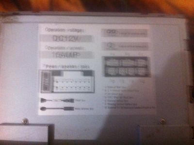 Лот: 6864285. Фото: 1. DVM-3500G MAZDA. Автомагнитолы