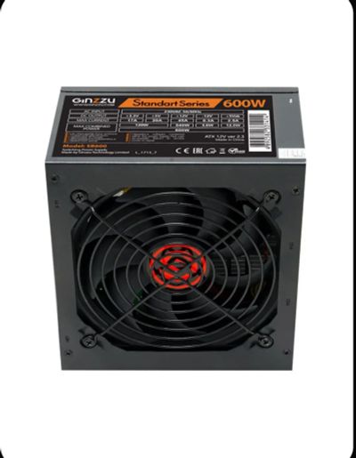 Лот: 25610517. Фото: 1. Блок питания 600w. Корпуса, блоки питания