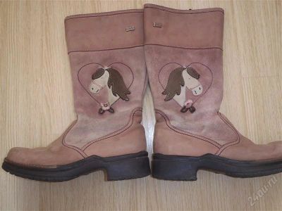 Лот: 2657397. Фото: 1. Продам сапожки из нобука RIСOSTA... Сапоги