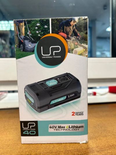 Лот: 25851144. Фото: 1. Аккумуляторная батарея 40 В Li-ion... Электроинструмент