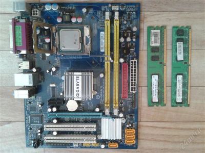 Лот: 2393032. Фото: 1. Материнская плата Gigabyte S2... Материнские платы