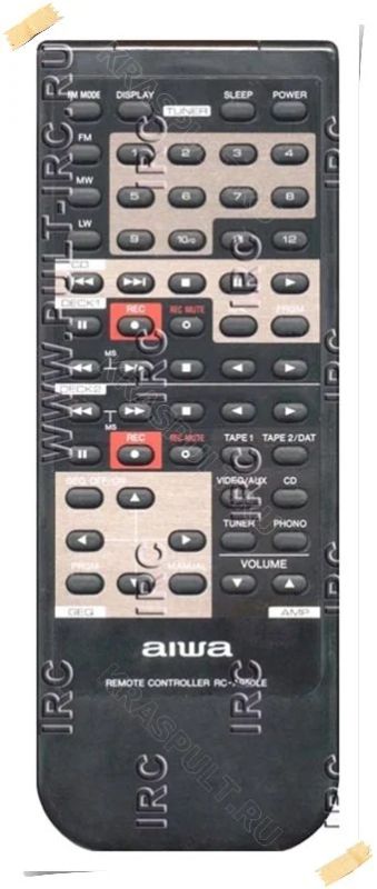 Лот: 15907748. Фото: 1. Пульт AIWA RC-A950LE. Пульты ДУ