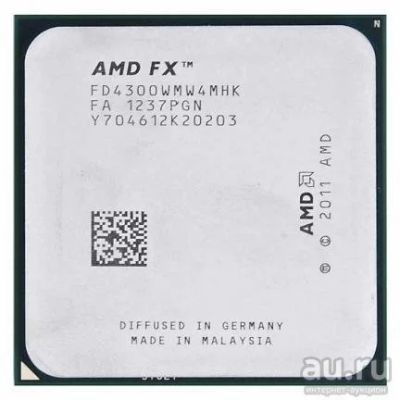 Лот: 13510266. Фото: 1. Процессор AMD FX-4300 Vishera... Процессоры