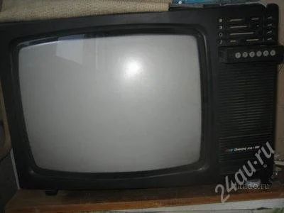 Лот: 1314625. Фото: 1. телевизор рекорд вц-381-а цветной... Телевизоры