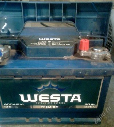 Лот: 1148696. Фото: 1. А ккумулятор Westa 6СТ-60А (На... Электрооборудование