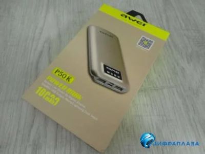 Лот: 13415931. Фото: 1. Внешний аккумулятор 10000 mAh... Зарядные устройства, блоки питания, адаптеры сетевые для смартфонов