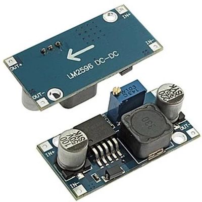 Лот: 11411060. Фото: 1. LM2596 DC-DC Module, Встраиваемый... Микроконтроллеры