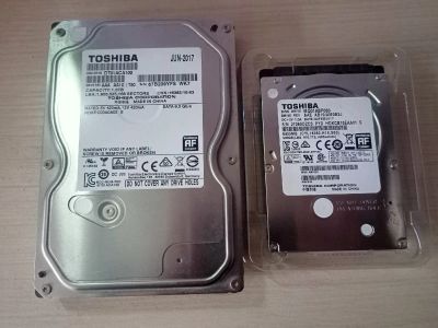 Лот: 19612053. Фото: 1. Hdd 1TB/500GB. Жёсткие диски (HDD)