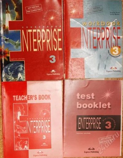 Лот: 2734505. Фото: 1. Английский язык. Enterprise 3... Для школы