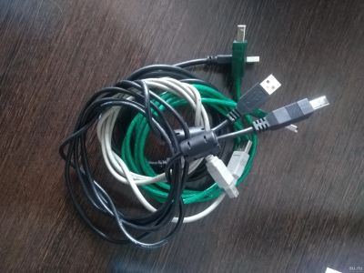 Лот: 13129681. Фото: 1. переходник usb A - USB B Для принтера... Шлейфы, кабели, переходники
