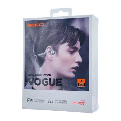 Лот: 25795252. Фото: 1. BT Гарнитура RECCI REP-W61 VOGUE... Наушники, гарнитуры