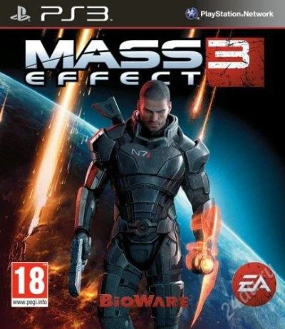 Лот: 2826598. Фото: 1. Диск с игрой Mass Effect 3 (PS3... Игры для консолей