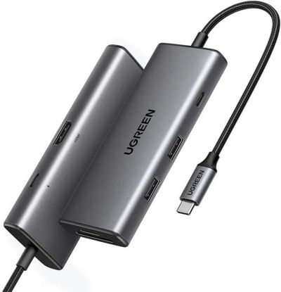 Лот: 21590962. Фото: 1. USB-хаб UGREEN CM498 USB-C To... USB хабы