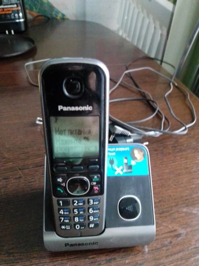 Лот: 15759451. Фото: 1. Телефон стационарный Panasonic... DECT и радиотелефоны