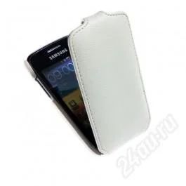 Лот: 12770446. Фото: 1. Чехол Книжка S6102 Galaxy Y Белый. Чехлы, бамперы