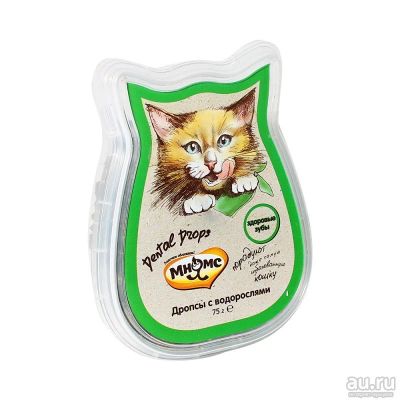 Лот: 10399521. Фото: 1. лакомство Мнямс Dental Drops Для... Корма