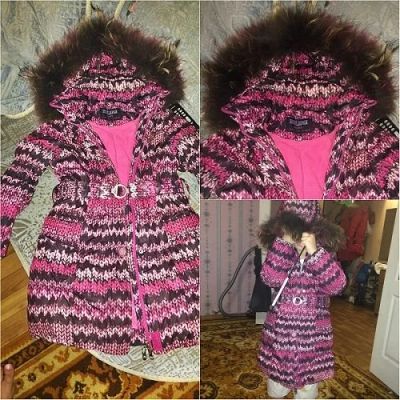Лот: 10595953. Фото: 1. пальто зимнее девочке 5-8 лет. Верхняя одежда