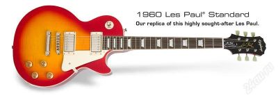 Лот: 2948280. Фото: 1. Epiphone les paul 1960 standart... Гитары
