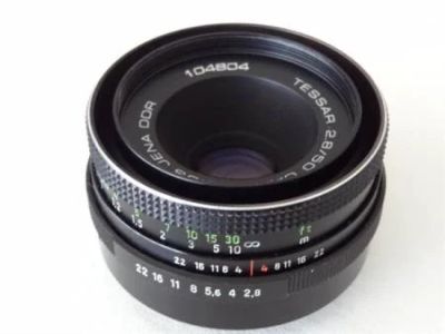 Лот: 3917447. Фото: 1. Carl zeiss jena Tessar 2.8/50. Объективы