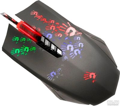 Лот: 9268954. Фото: 1. Мышь проводная A4Tech Bloody A6... Клавиатуры и мыши