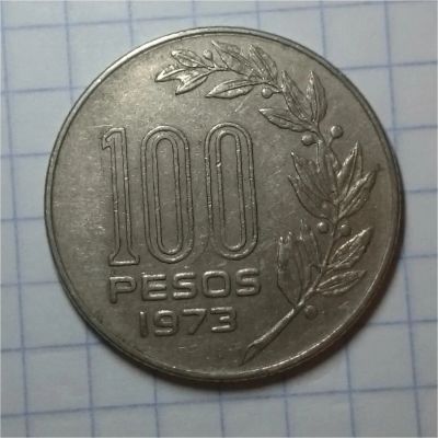 Лот: 10411748. Фото: 1. 100 песо Уругвай. Америка