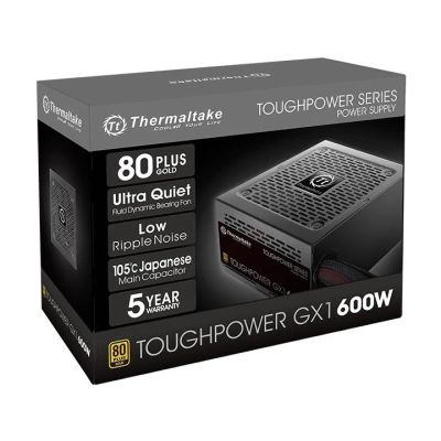 Лот: 18869384. Фото: 1. Блок питания Toughpower GX1 600W... Корпуса, блоки питания