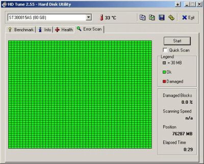Лот: 4608091. Фото: 1. Жесткий диск Seagate 80Gb IDE. Жёсткие диски (HDD)