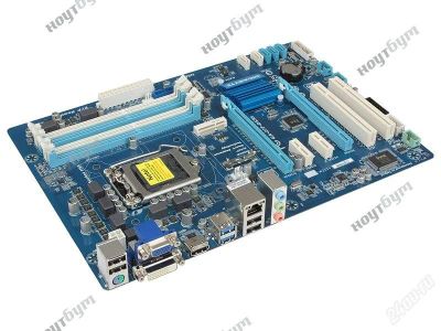 Лот: 2109596. Фото: 1. Материнская плата GIGABYTE GA-Z77-DS3H... Материнские платы
