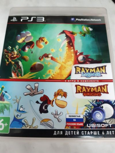 Лот: 8299553. Фото: 1. Rayman Origins + Rayman Legends... Игры для консолей