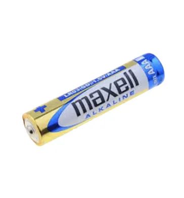 Лот: 20247940. Фото: 1. Батарейка Maxell Alkaline, AAA... Батарейки, аккумуляторы, элементы питания