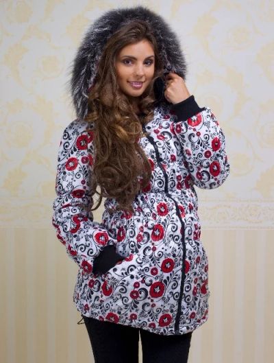 Лот: 5416053. Фото: 1. Пуховик для беременных Зимний. Верхняя одежда