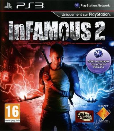 Лот: 2844235. Фото: 1. infamous 2 PS3. Игры для консолей