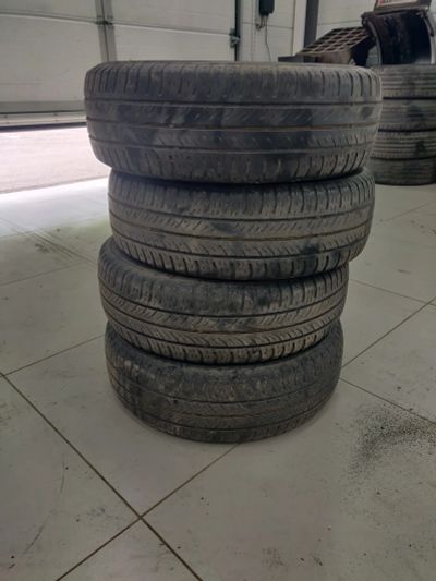 Лот: 25526872. Фото: 1. Шины бу Amtel planet 185/65 R14... Шины