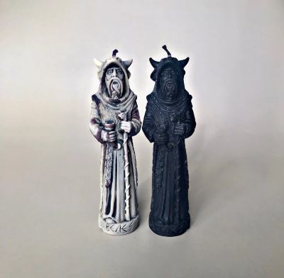 Лот: 18241315. Фото: 1. Свеча бог Велес. Изготовление свечей