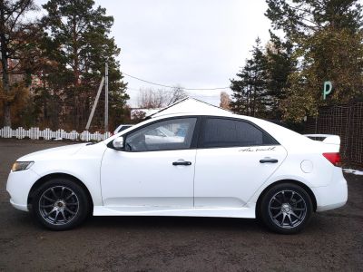 Лот: 16688123. Фото: 1. Автомобиль KIA Forte, 2010. Белая... Автомобили