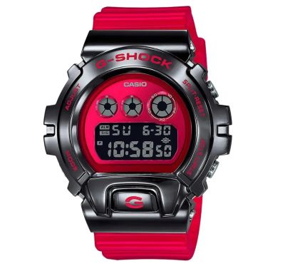 Лот: 21038754. Фото: 1. Часы Casio GM-6900B-4D, Черный-Красный... Оригинальные наручные часы