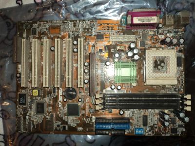 Лот: 8508813. Фото: 1. Socket 370 Материнская плата ASUS... Другое (комплектующие)