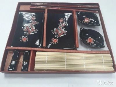 Лот: 15517352. Фото: 1. Набор для суши. Сувенирные наборы