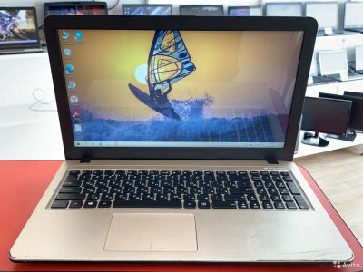 Лот: 17760876. Фото: 1. Ноутбук Asus 2 ядра/SSD 120Gb. Ноутбуки