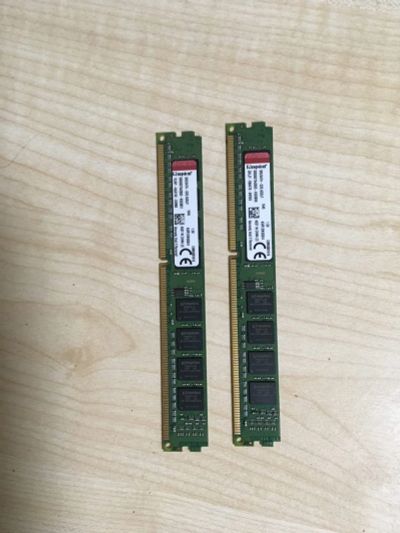 Лот: 16789854. Фото: 1. 8Gb (2x4Gb) DDR3 Kingston KVR13N9S8... Оперативная память