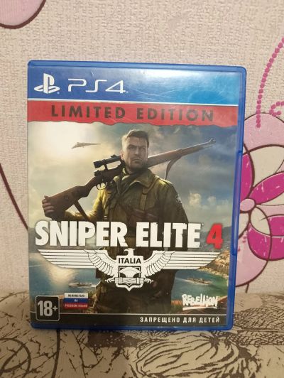 Лот: 20864205. Фото: 1. Sniper Elite 4 PS4 Limited Edition... Игры для консолей