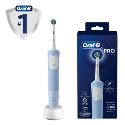 Лот: 25087031. Фото: 1. Электрическая зубная щетка Oral-B... Электрические зубные щетки и ирригаторы