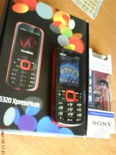 Лот: 433145. Фото: 1. nokia 5320 (установлен сертификат... Смартфоны