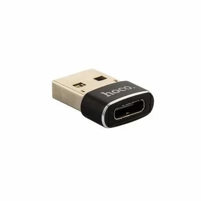 Лот: 17873505. Фото: 1. Переходник USB - Type-C Hoco UA6. Шлейфы, кабели, переходники