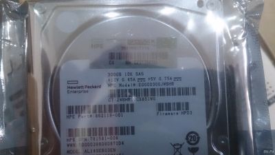 Лот: 14278756. Фото: 1. Жесткий диск EG000300JWBHR 300GB... Жёсткие диски (HDD)