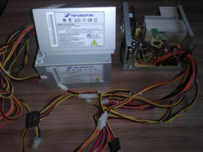 Лот: 16214817. Фото: 1. Блок питания 350w два шт одним... Корпуса, блоки питания