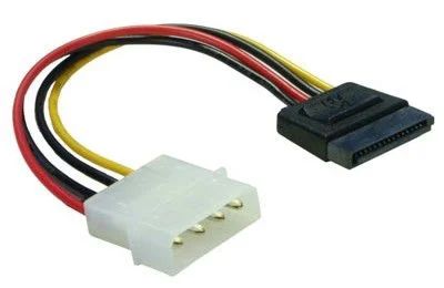 Лот: 9206332. Фото: 1. Переходник питания molex-sata. Шлейфы, кабели, переходники
