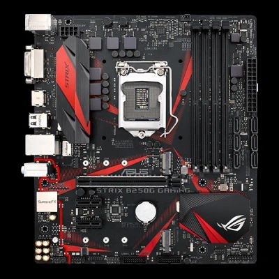 Лот: 20234598. Фото: 1. asus strix b250g gaming. Материнские платы