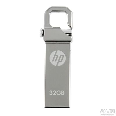 Лот: 16528745. Фото: 1. Флешка 32 gb HP Металлическая... USB-флеш карты